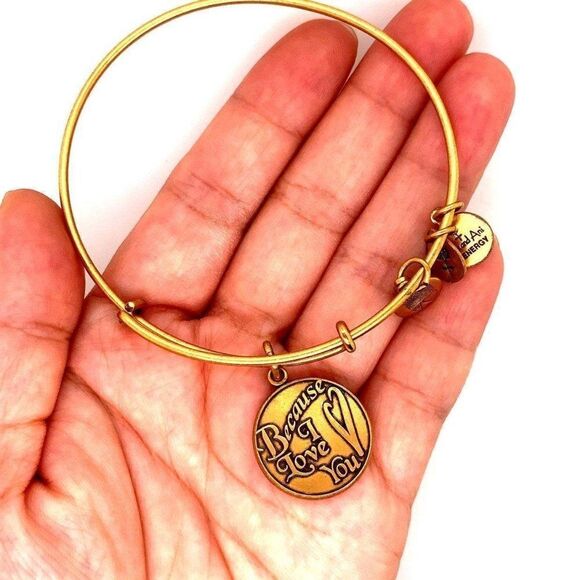 Alex and Ani Because I Love U Bracelet - Picture 3 of 3